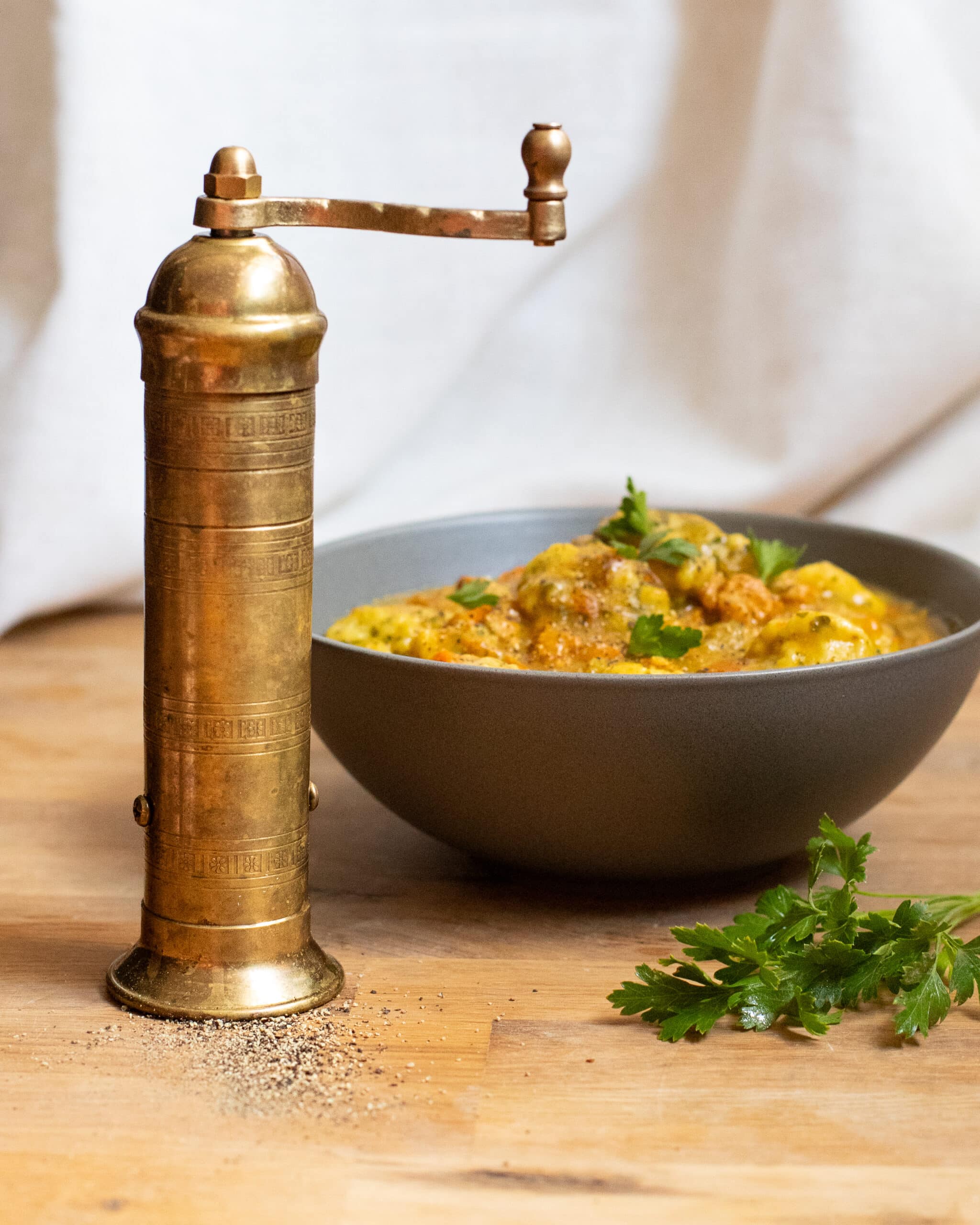 Chicken & Vegetable pepper grinder