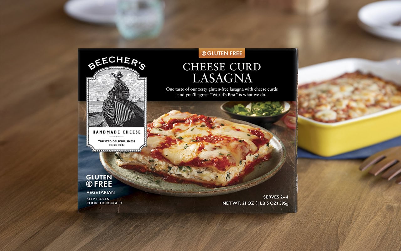 Gluten Free Cheese Curd Lasana beauty shot