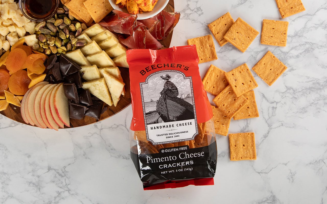 GF Pimento Cheese Crackers