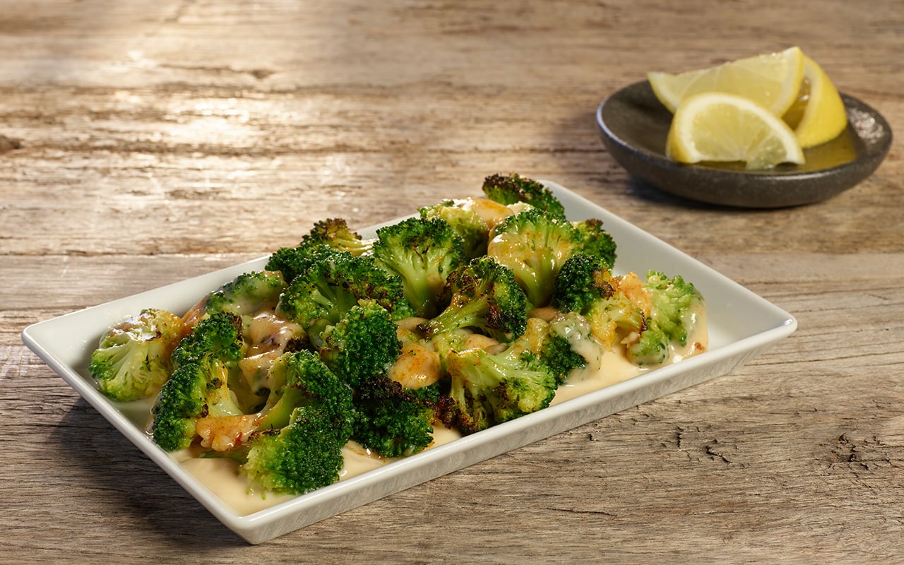 Broccoli in Cheese Sauce beauty shot