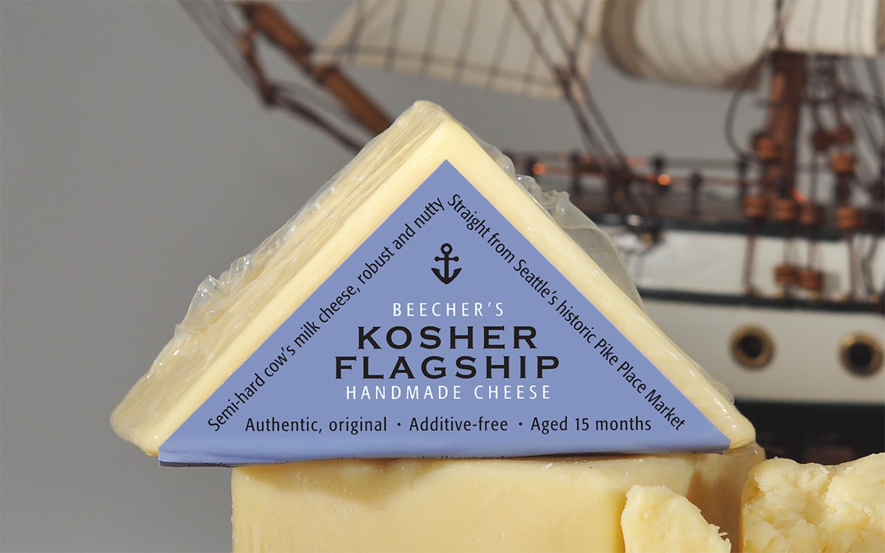 Kosher Flagship beauty shot with packaging