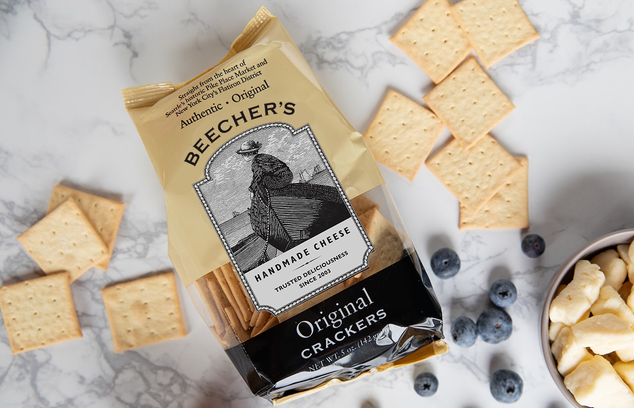 Original Crackers beauty shot with packaging