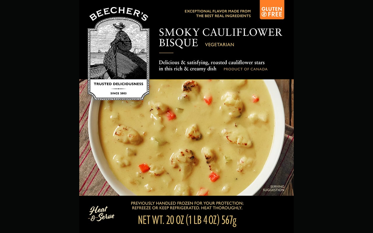 Smoky Cauliflower Bisque box front